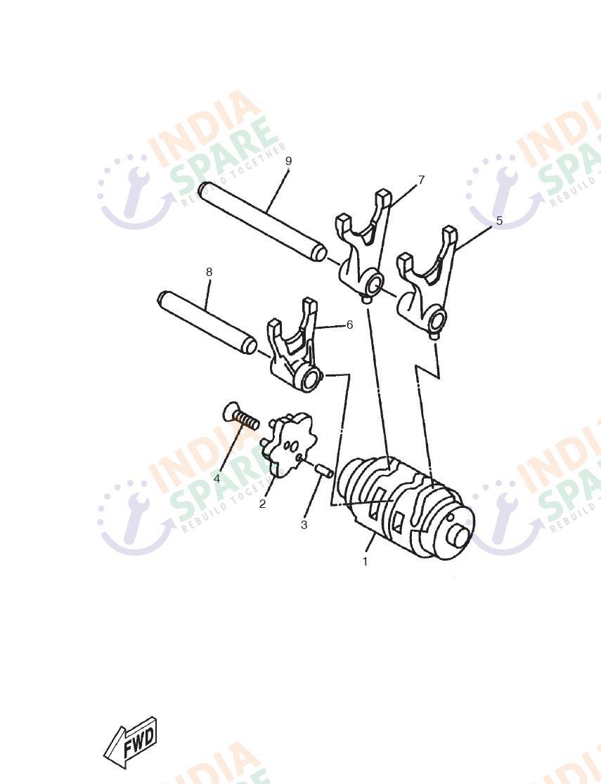 SHIFT CAM FORK